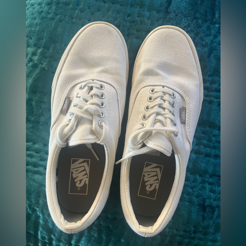 Vans Woman’s Classic White Sneakers